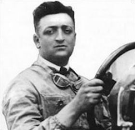 Enzo Ferrari da giovane