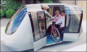 Un esempio di cybercar
