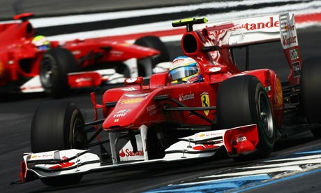 Alonso alla guida